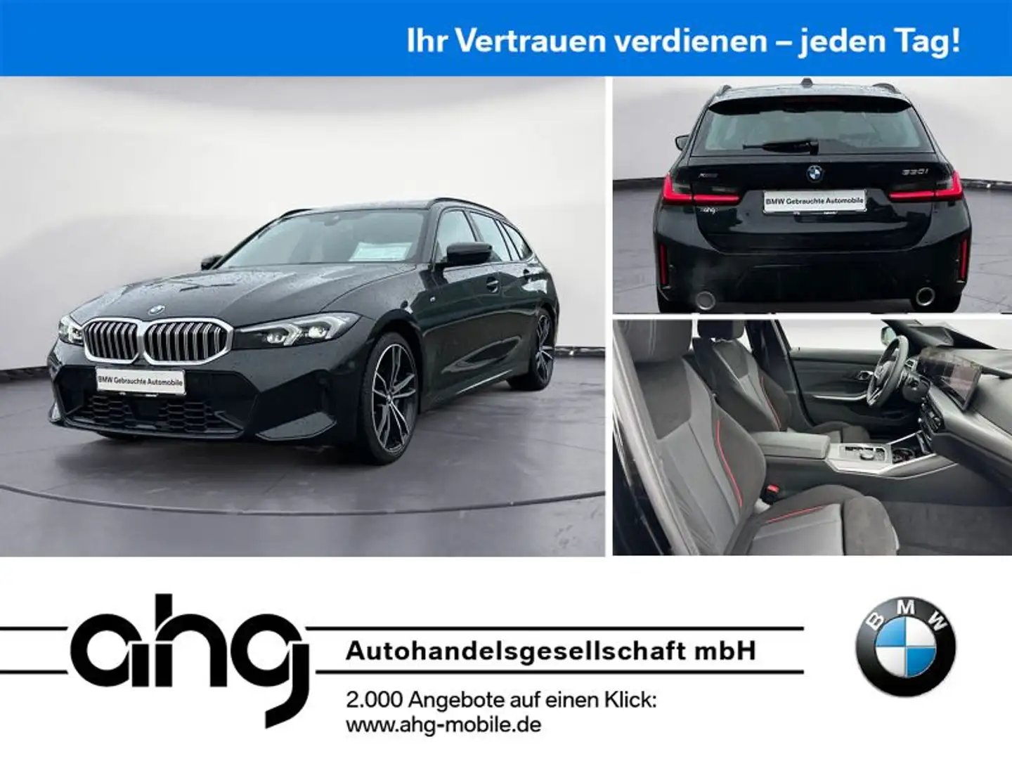 BMW 330 i xDrive Touring *MSport*Navi*Kamera*LED*ACC* Negro - 1