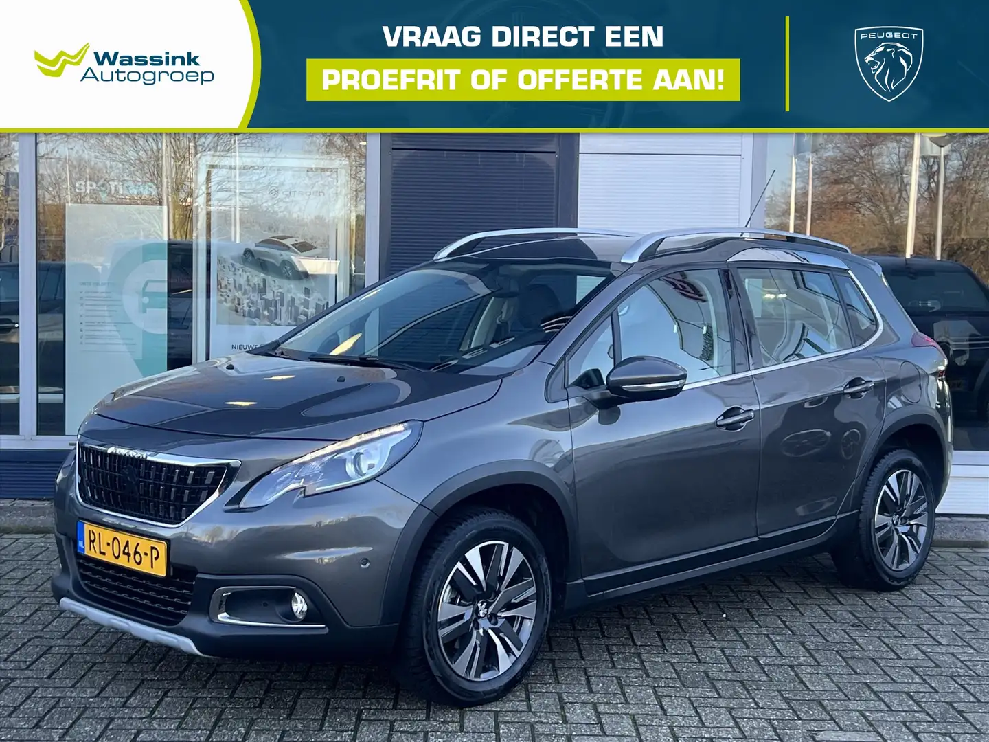 Peugeot 2008 1.2 PureTech 110pk EAT Allure | Cruise Control | N Grau - 1