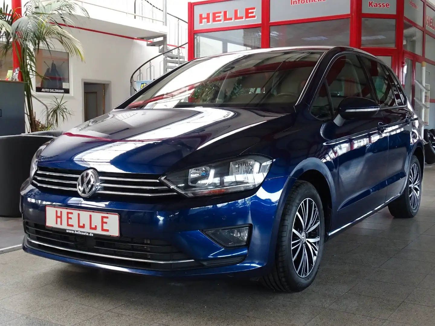 Volkswagen Golf Sportsvan VII Allstar*STHZ+ACC Azul - 1