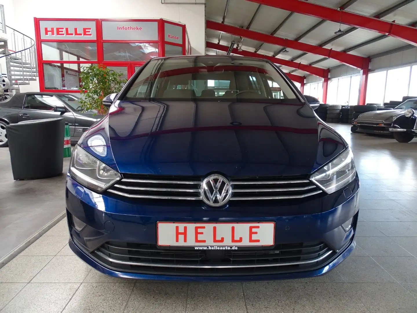 Volkswagen Golf Sportsvan VII Allstar*STHZ+ACC Azul - 2