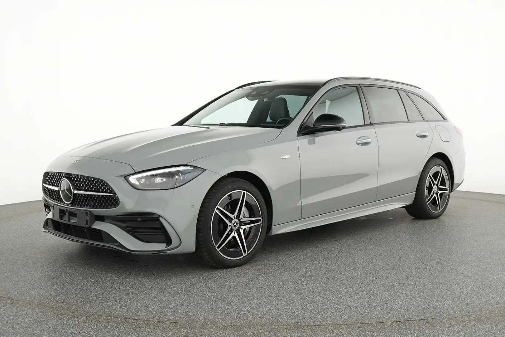 Mercedes-Benz C 300 de 4M Break AMG Line - Pack premium + Gris - 1