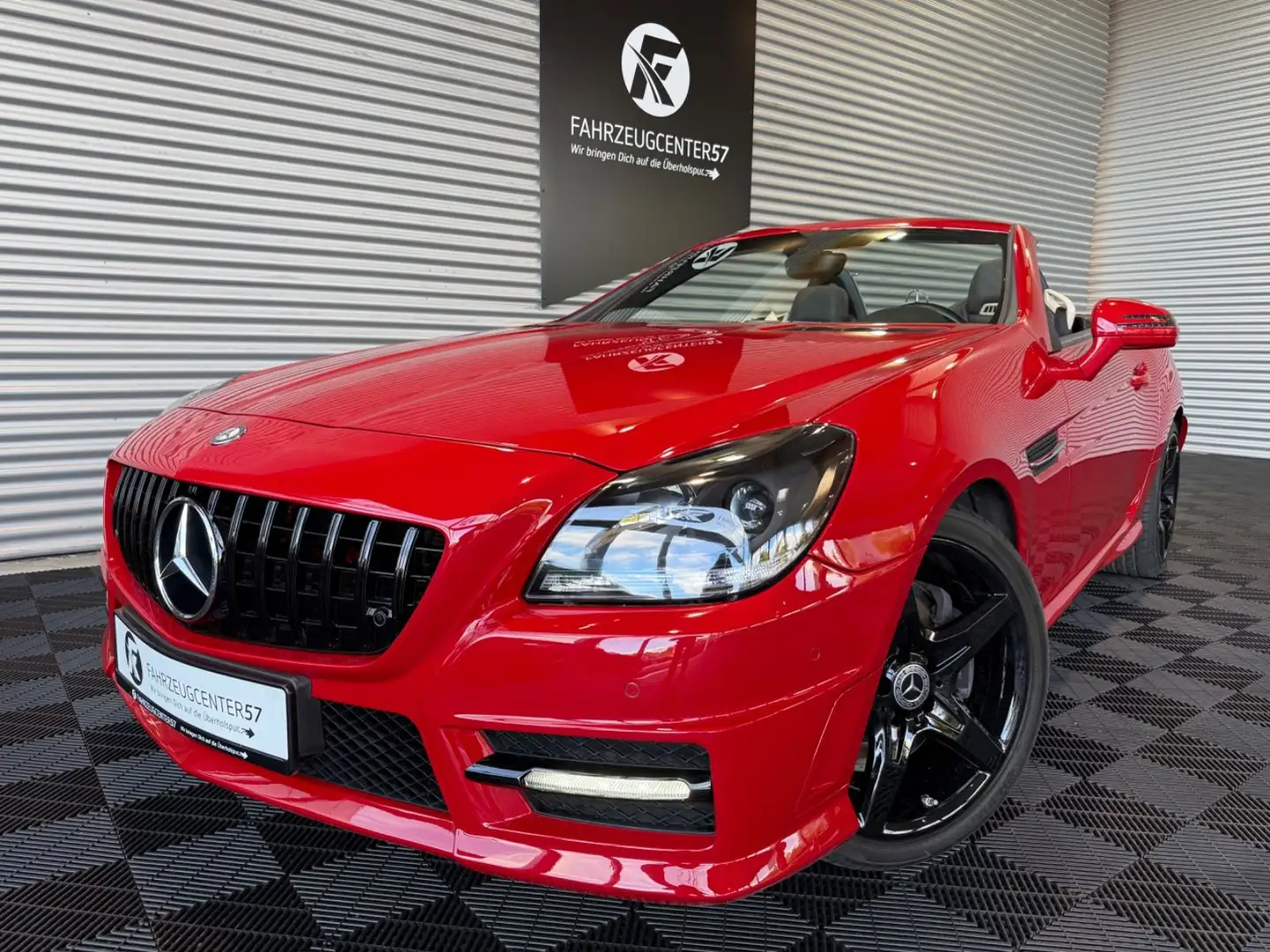 Mercedes-Benz SLK 350 /RFK/PDC/BI-XENON/CARPLAY/HARMAN&KARDON Rot - 1