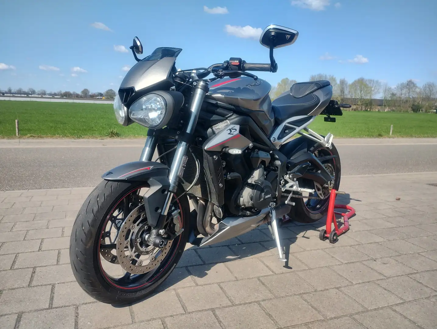 Triumph Street Triple RS 765 Сірий - 2