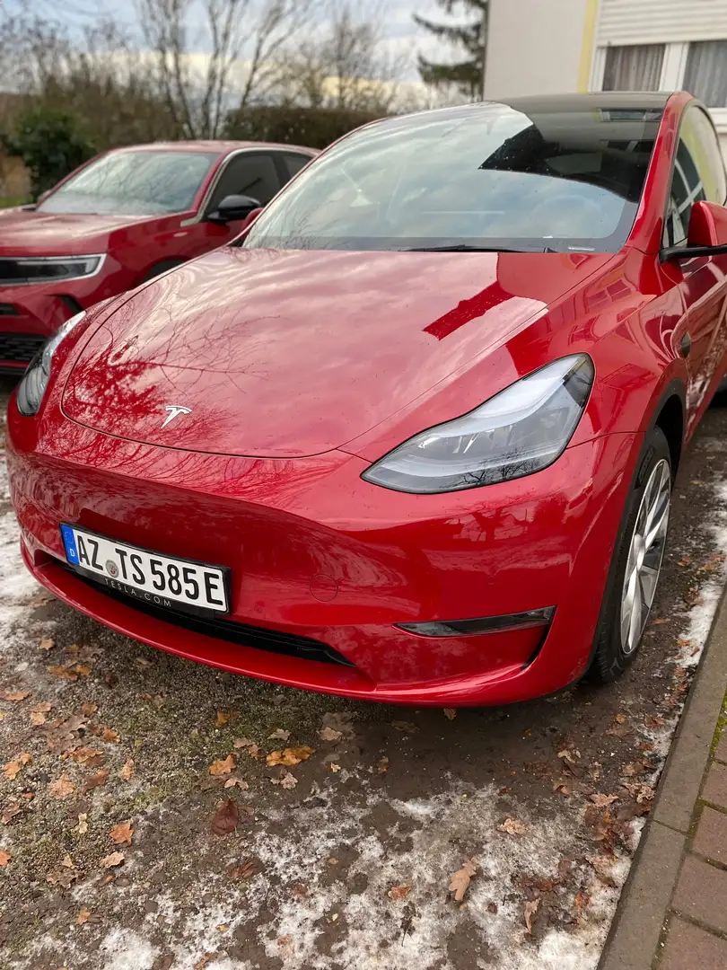 Tesla Model Y Model Y Long Range Dual Motor AWD Rood - 1