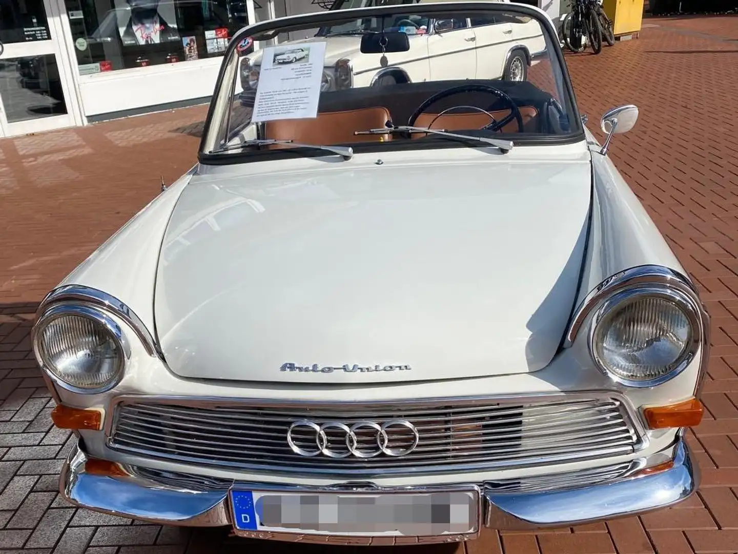 Oldtimer DKW F12 Roadster Weiß - 2