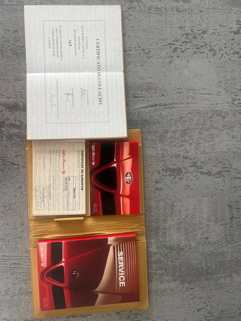 Alfa Romeo SZ ES 30 coupé Rouge - 1