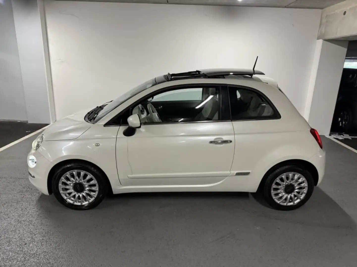 Fiat 500 0.9 8v TwinAir 85ch S\u0026S Lounge Weiß - 2