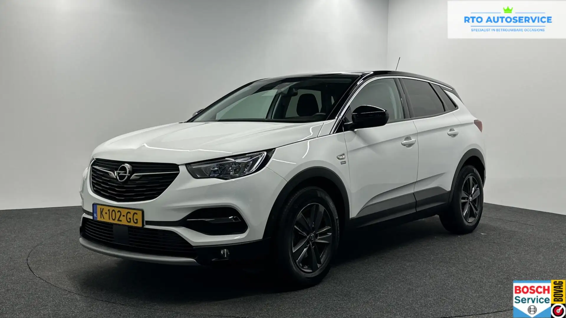 Opel Grandland X 1.2 Turbo Edition CAMERA NAVI ECC CARPLAY CRUISE. Weiß - 1