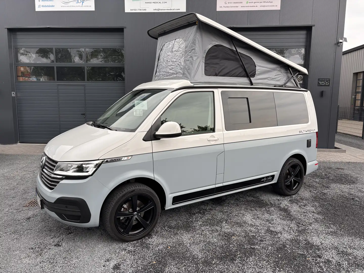 Volkswagen T6.1 California 1. Hand, Camper Salty Blue, Reimo Standheizung uvm - 1