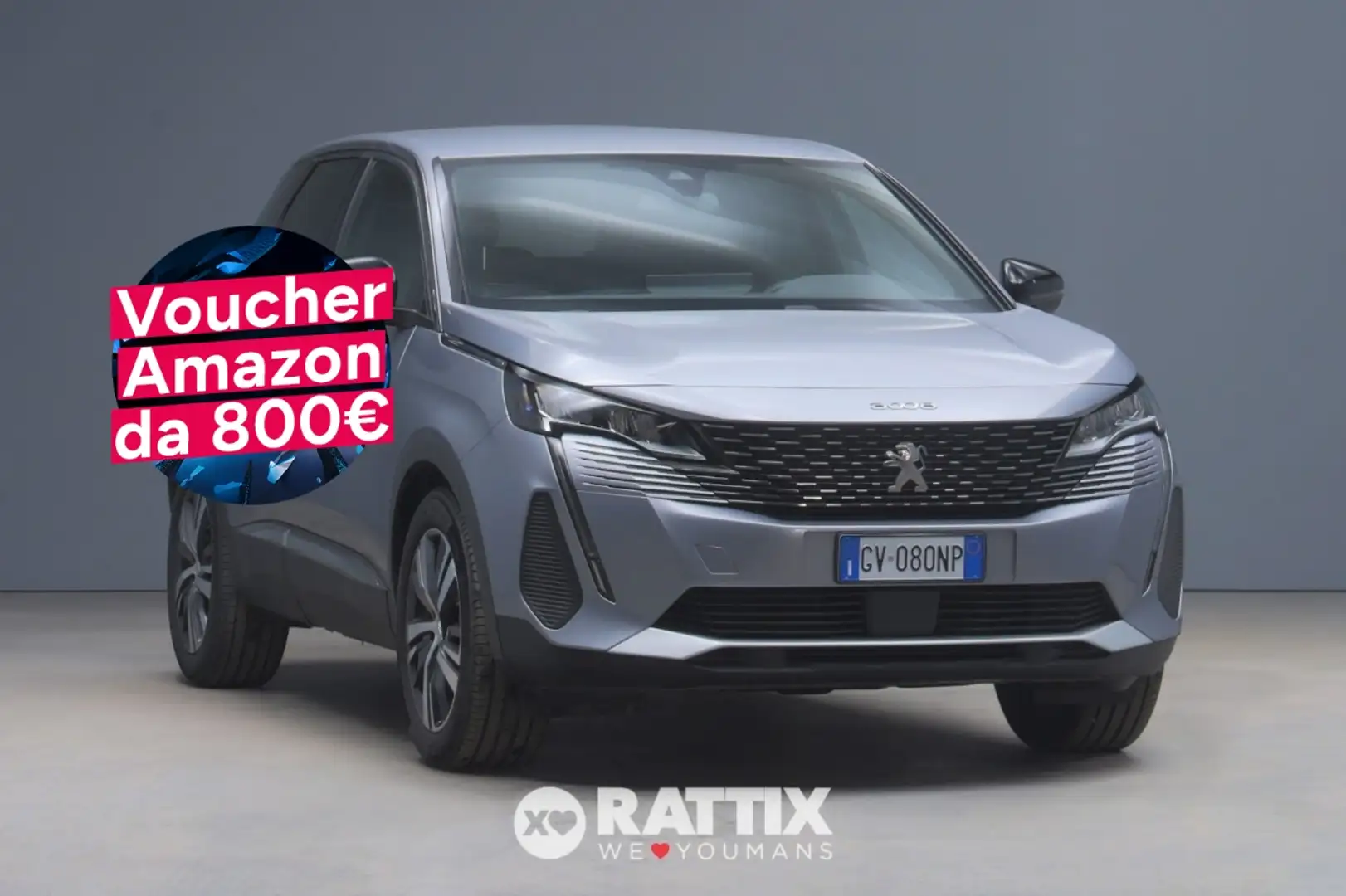 Peugeot 3008 1.5 BlueHDi 130CV Allure Pack EAT8 Grau - 1