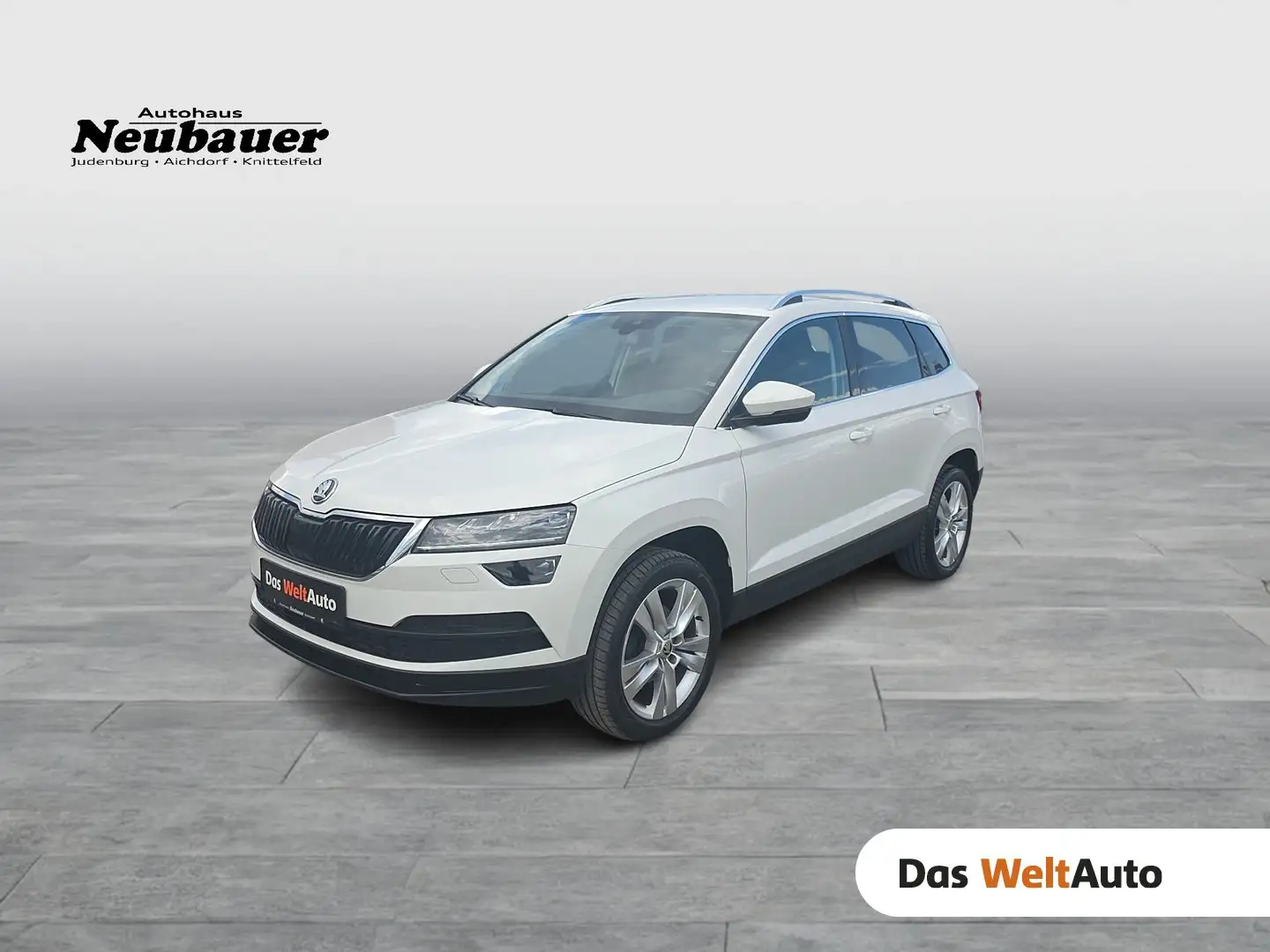 Skoda Karoq Style 125 TDI Weiß - 1