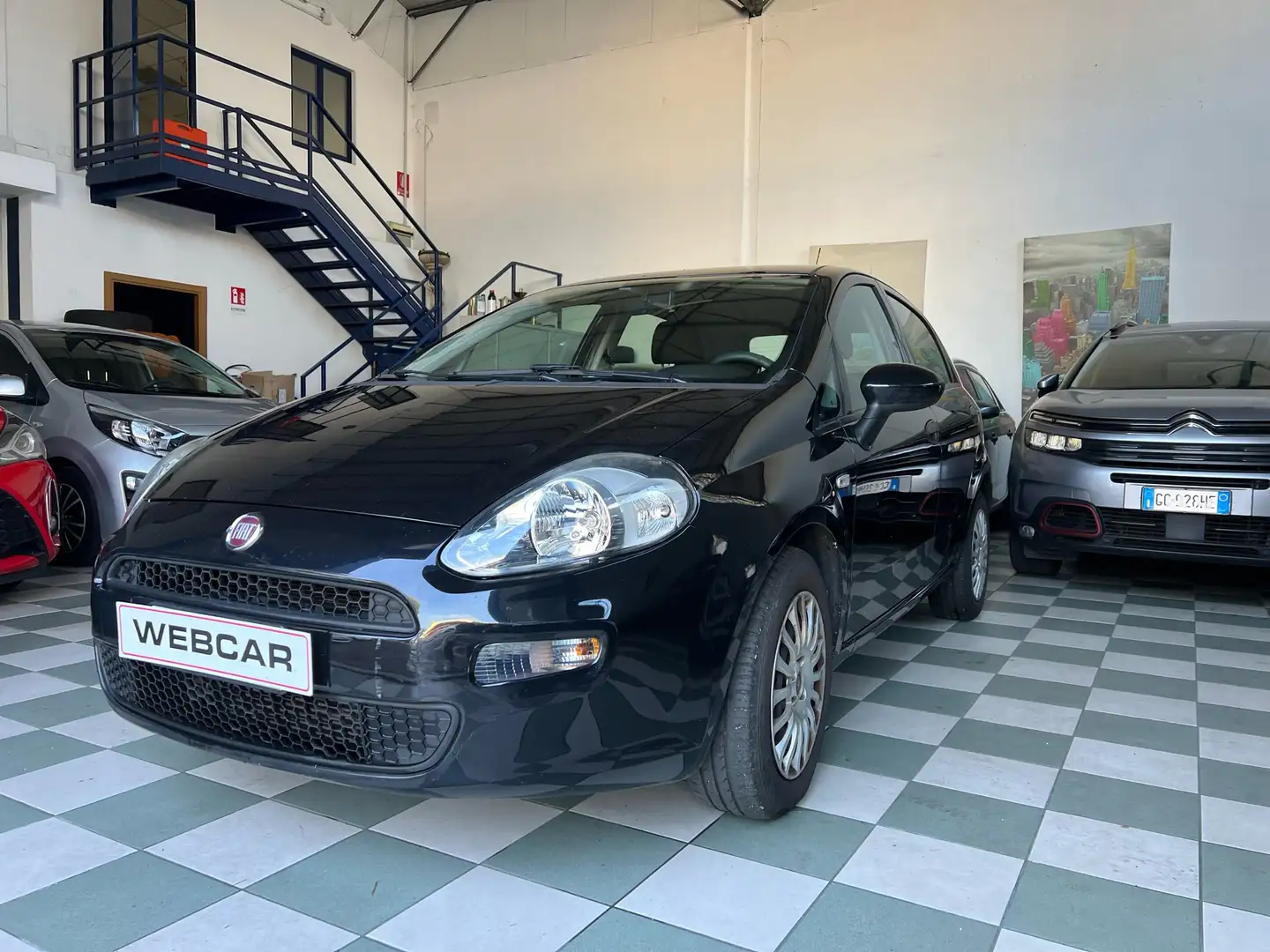 Fiat Punto 5p 1.3 mjt Lounge s&s 95cv Siyah - 2