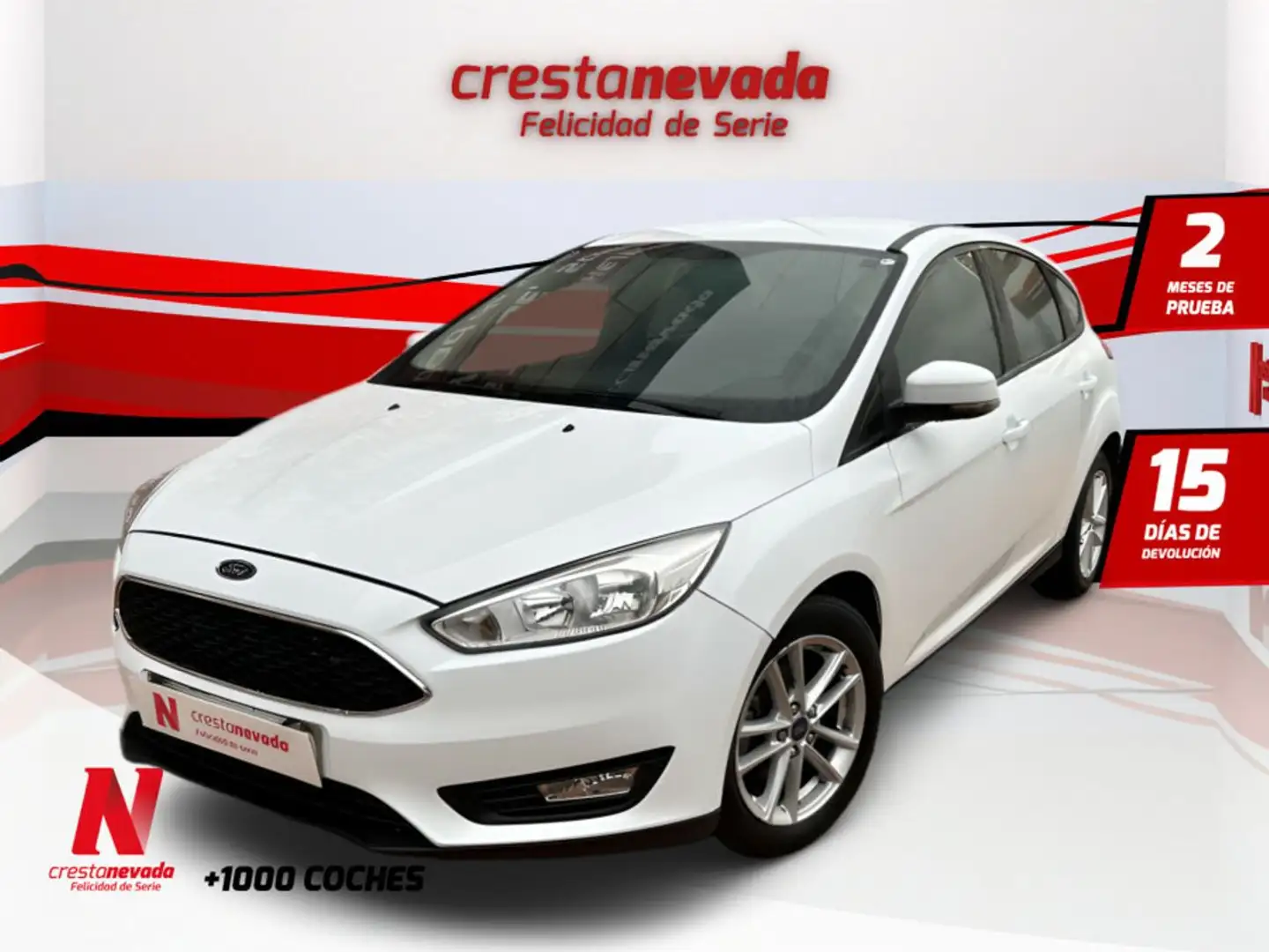 Ford Focus 1.5TDCi Business 120 Blanc - 1