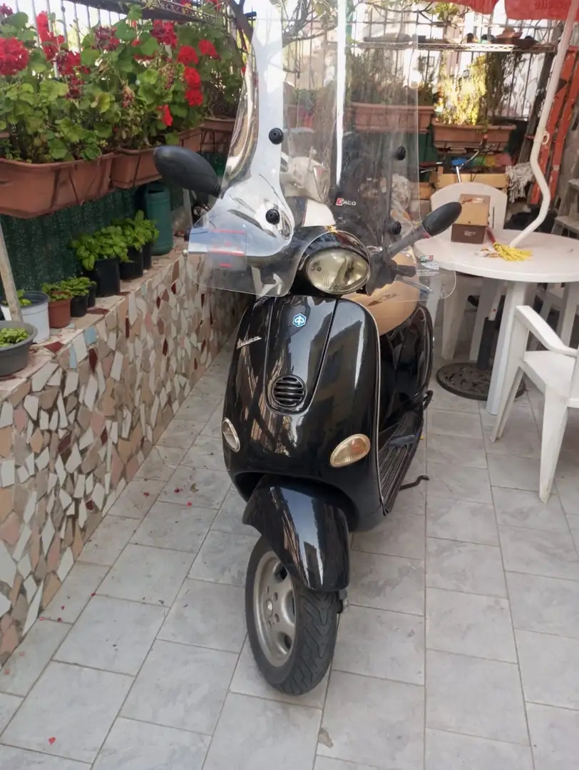 Piaggio ET 4 epoca 125 Negru - 2