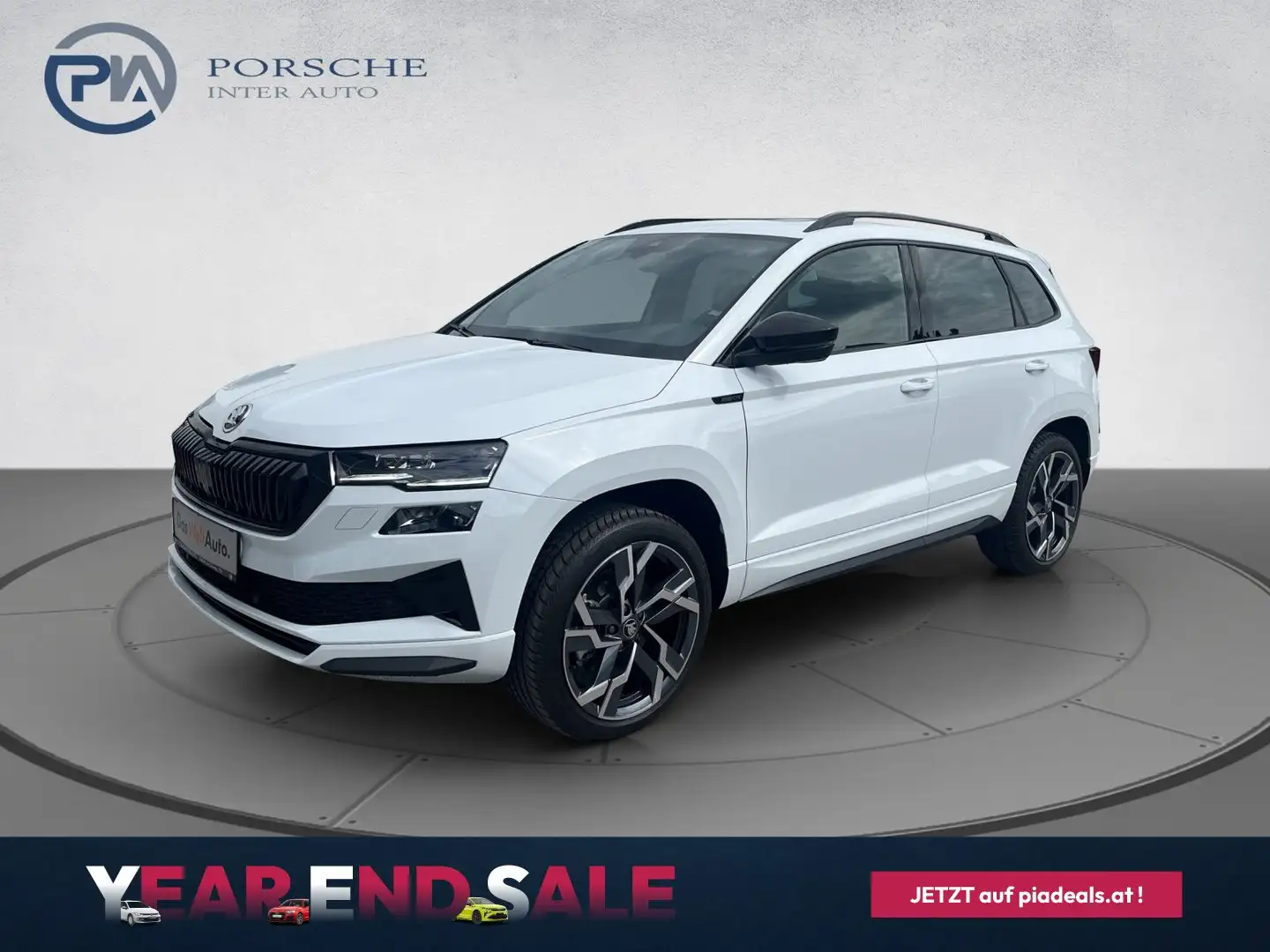 Skoda Karoq 4x4 Sportline TDI DSG Weiß - 1