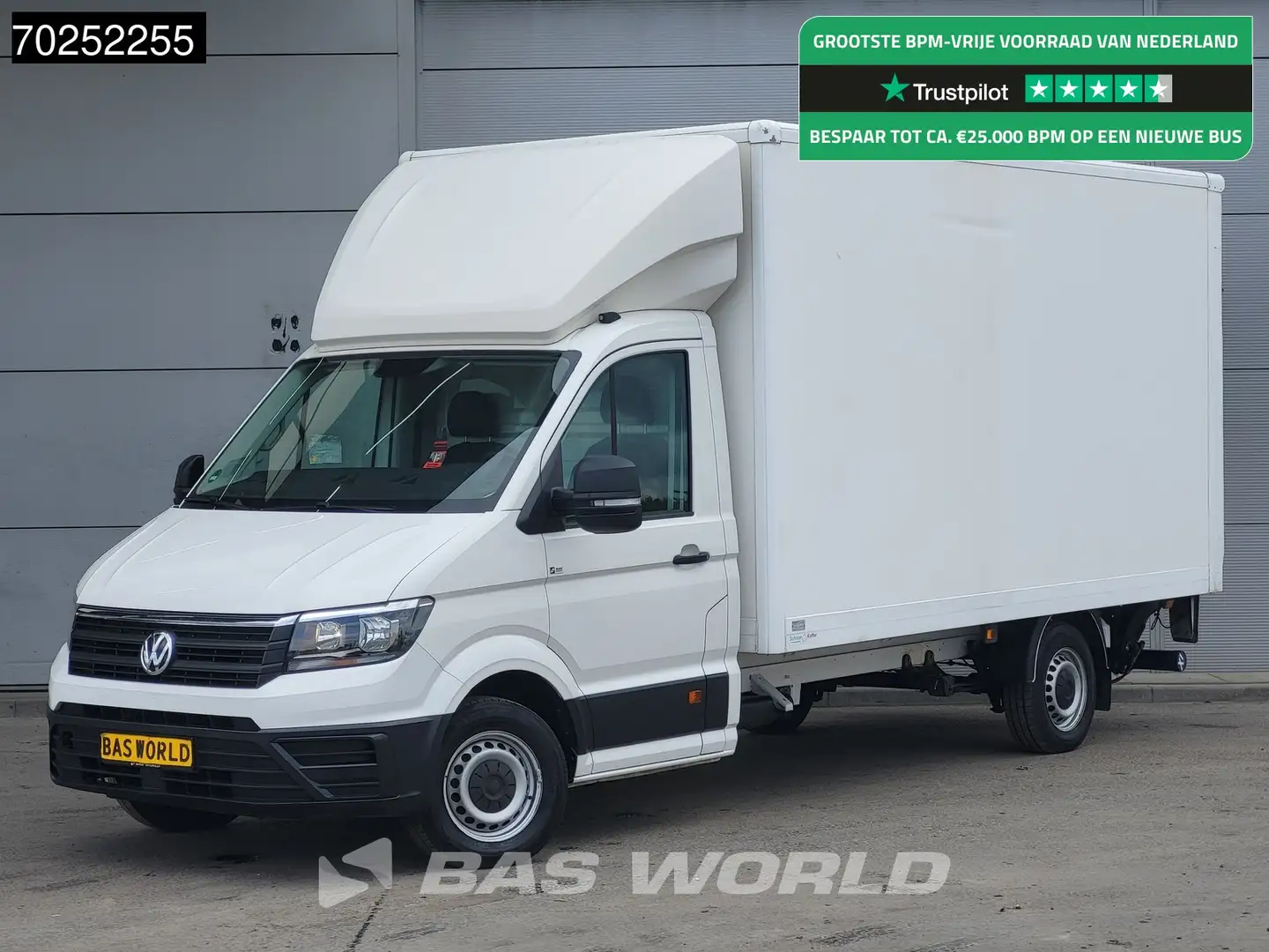 Volkswagen Crafter 140pk ENGINE PROBLEM! Laadklep Bakwagen Airco Euro Wit - 1