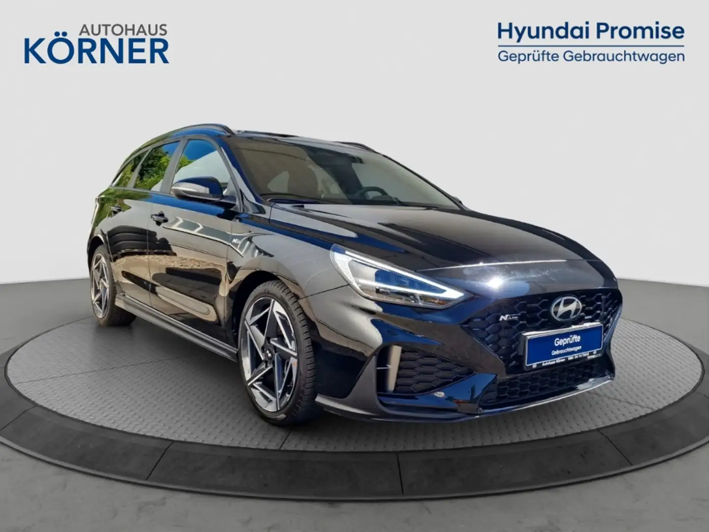 Hyundai i30 N-Line 1.5 T-GDI *ALCANTARA*LEDER*LED*CARPLAY* Noir - 1