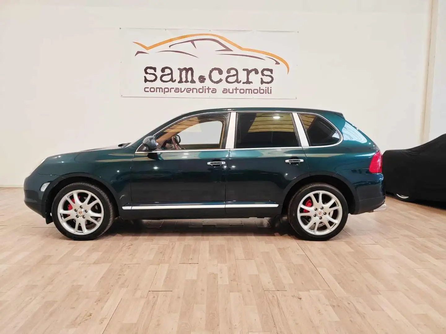 Porsche Cayenne 4.5 Turbo 450cv ISCRITTA ASI Tagliandi Completi Verde - 2