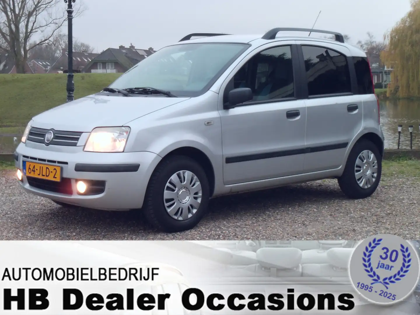Fiat Panda 1.2 Emotion Automaat - Airco - 90.000 Km NAP Grijs - 1