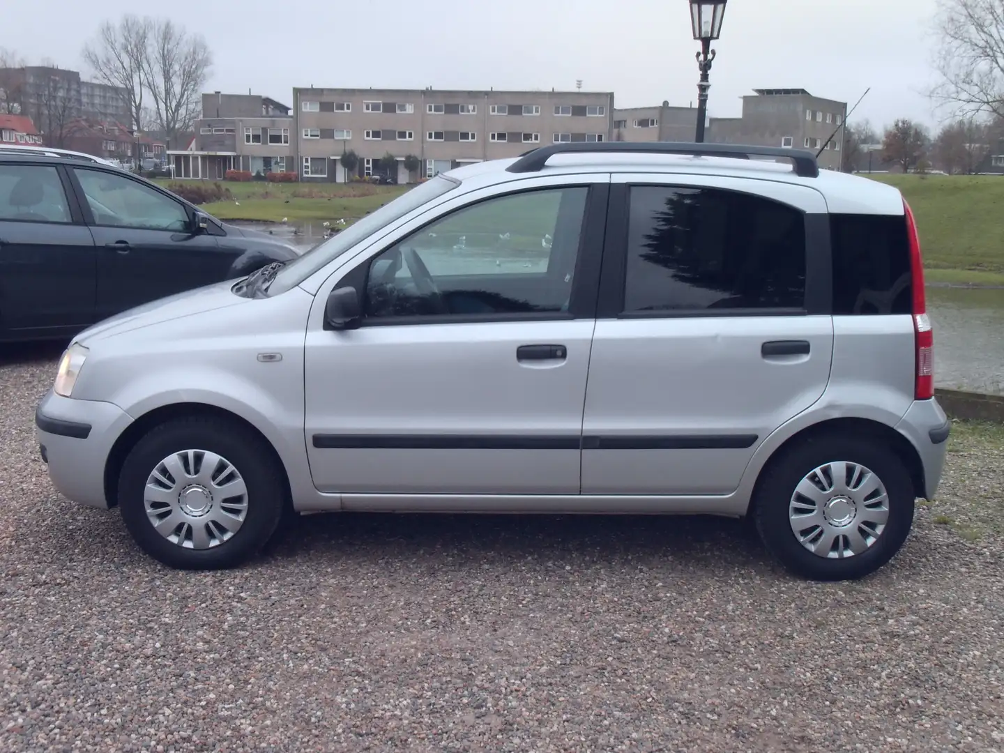 Fiat Panda 1.2 Emotion Automaat - Airco - 90.000 Km NAP Grijs - 2
