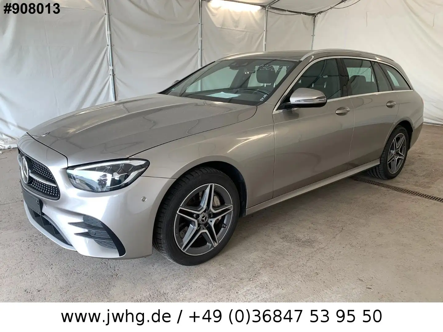 Mercedes-Benz E 300 de 4M Facelift AMG Line LED Widescr Distr+ Silber - 1