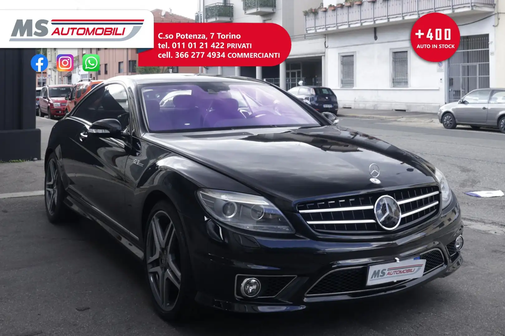 Mercedes-Benz CL 63 AMG CL 63 AMG Performance IVA ESPOSTA Unicoproprietar Schwarz - 1