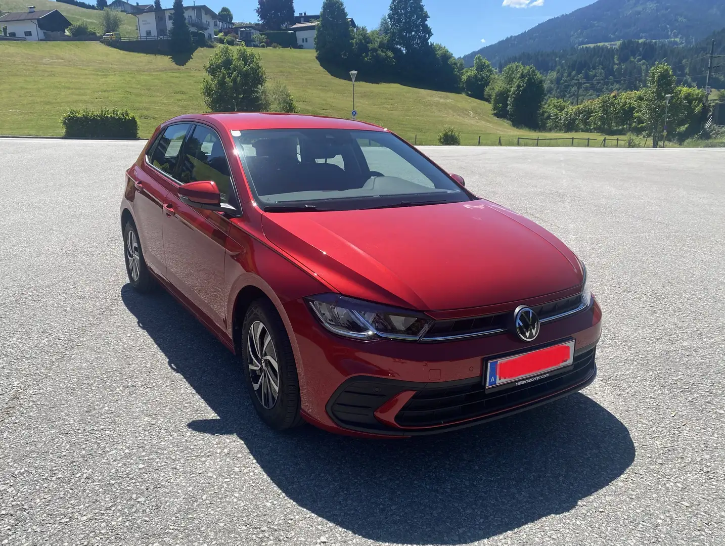 Volkswagen Polo Polo 1,0 TSI Life Life Rot - 1