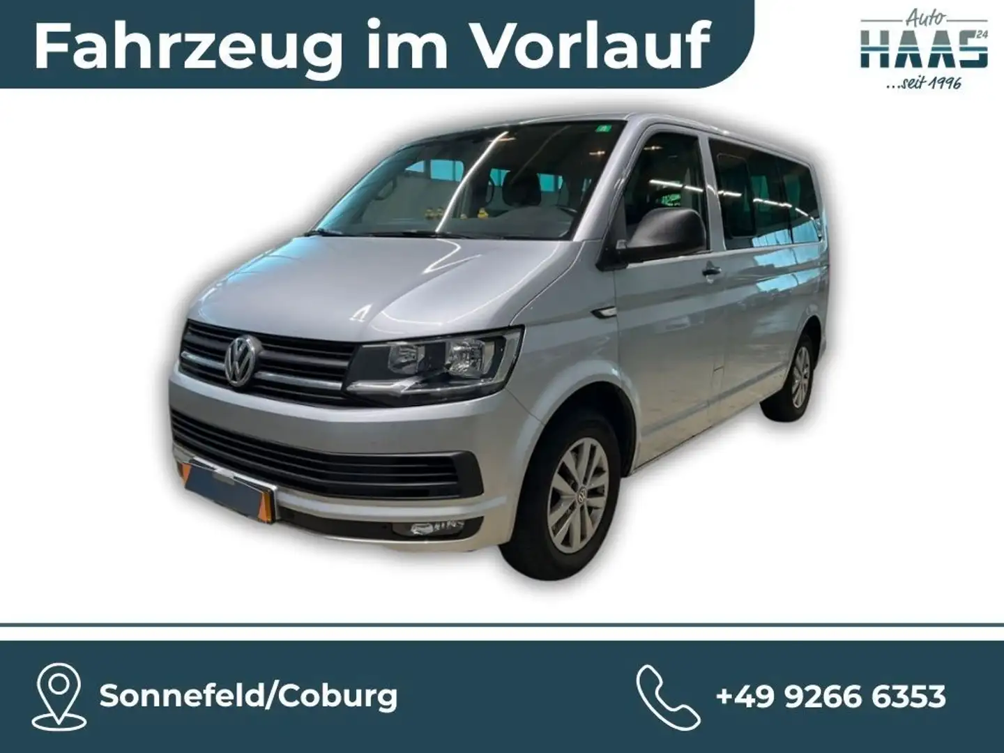 Volkswagen T6 Multivan 2.0 TDI Standhzg*3xKlima*Navi*Tempom Zilver - 1