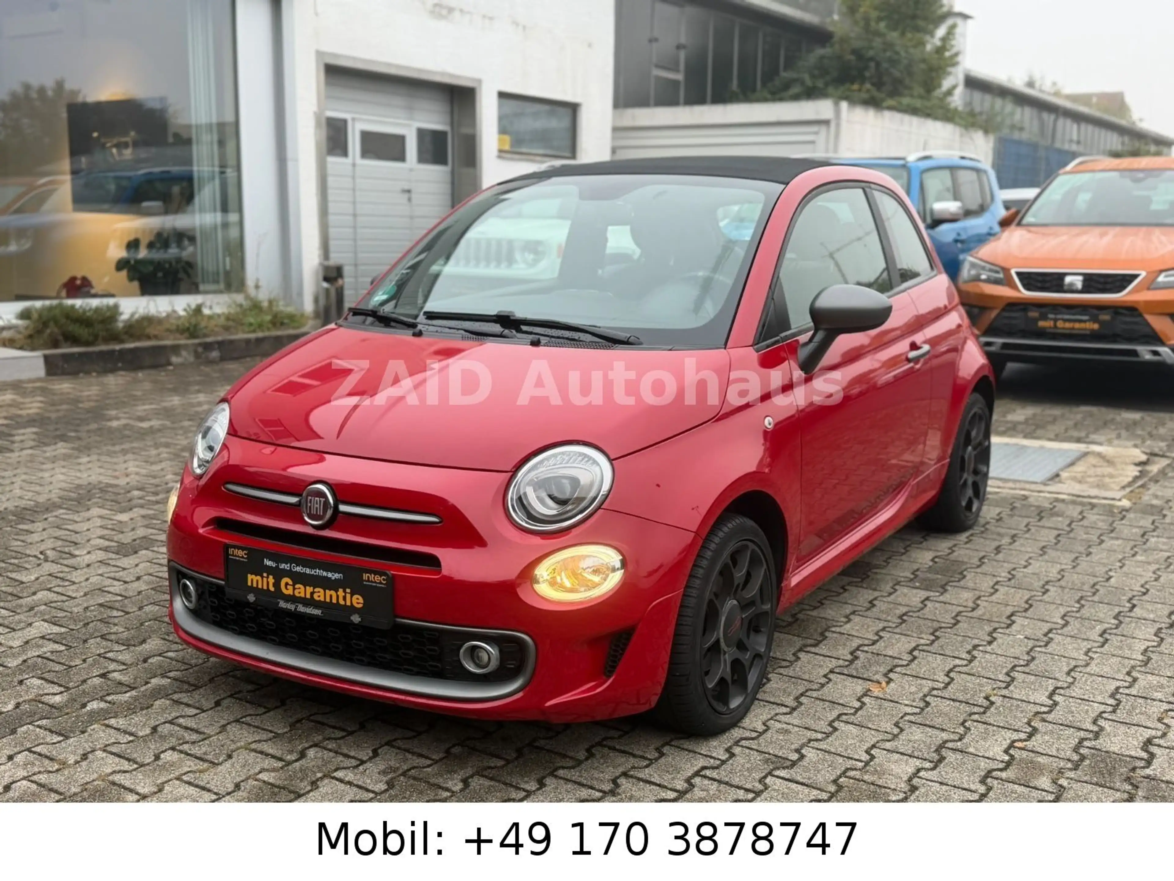 Fiat 500 500 S CABRIO*1HAND*LED*NAVI*PDC*33000KM — photo 9