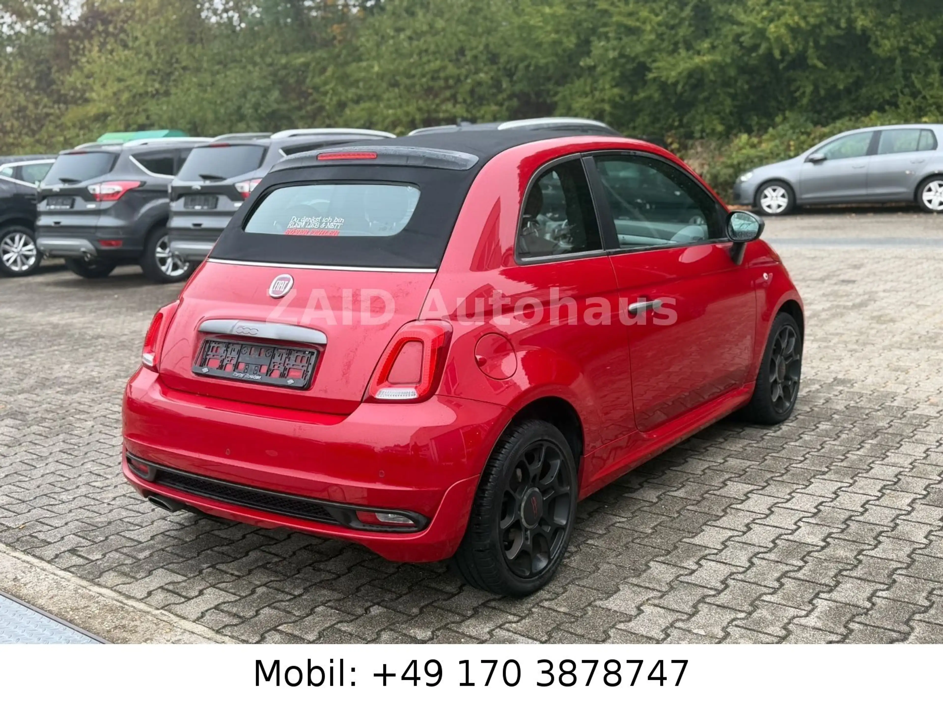 Fiat 500 500 S CABRIO*1HAND*LED*NAVI*PDC*33000KM — photo 5