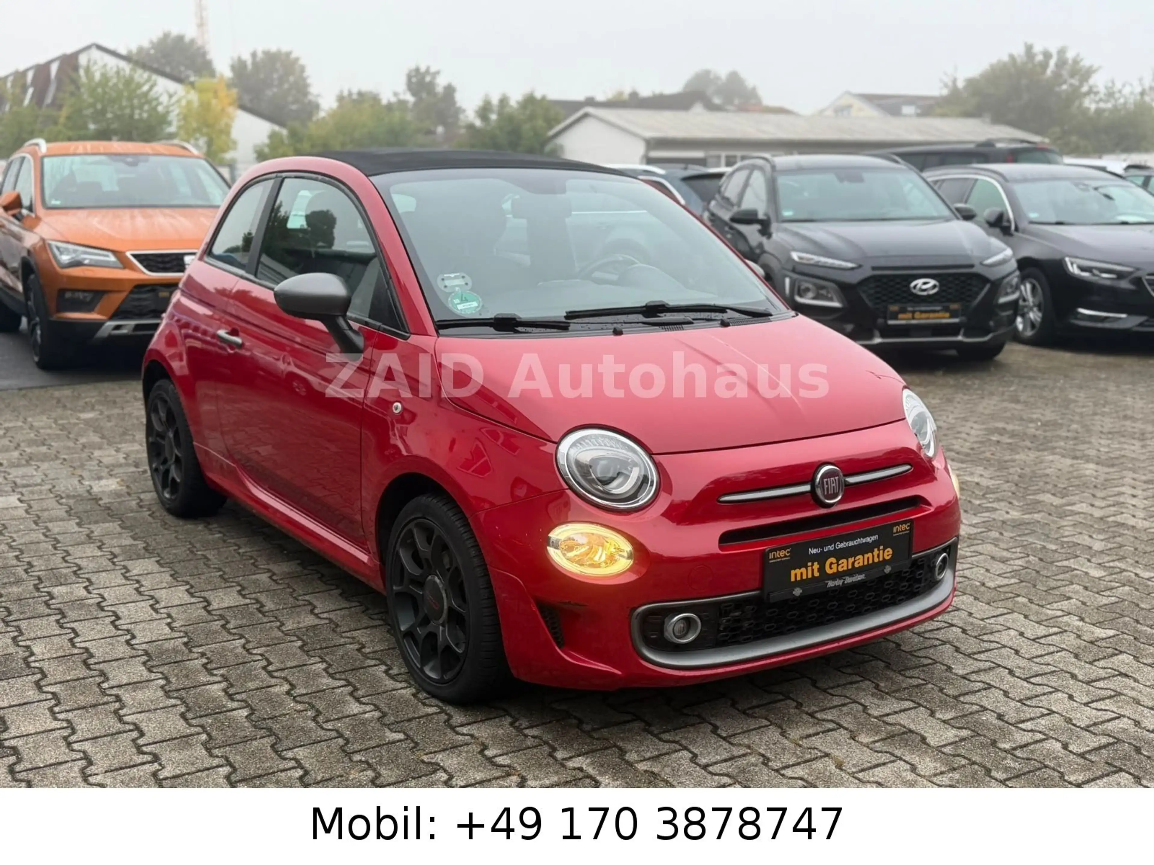Fiat 500 500 S CABRIO*1HAND*LED*NAVI*PDC*33000KM — photo 3