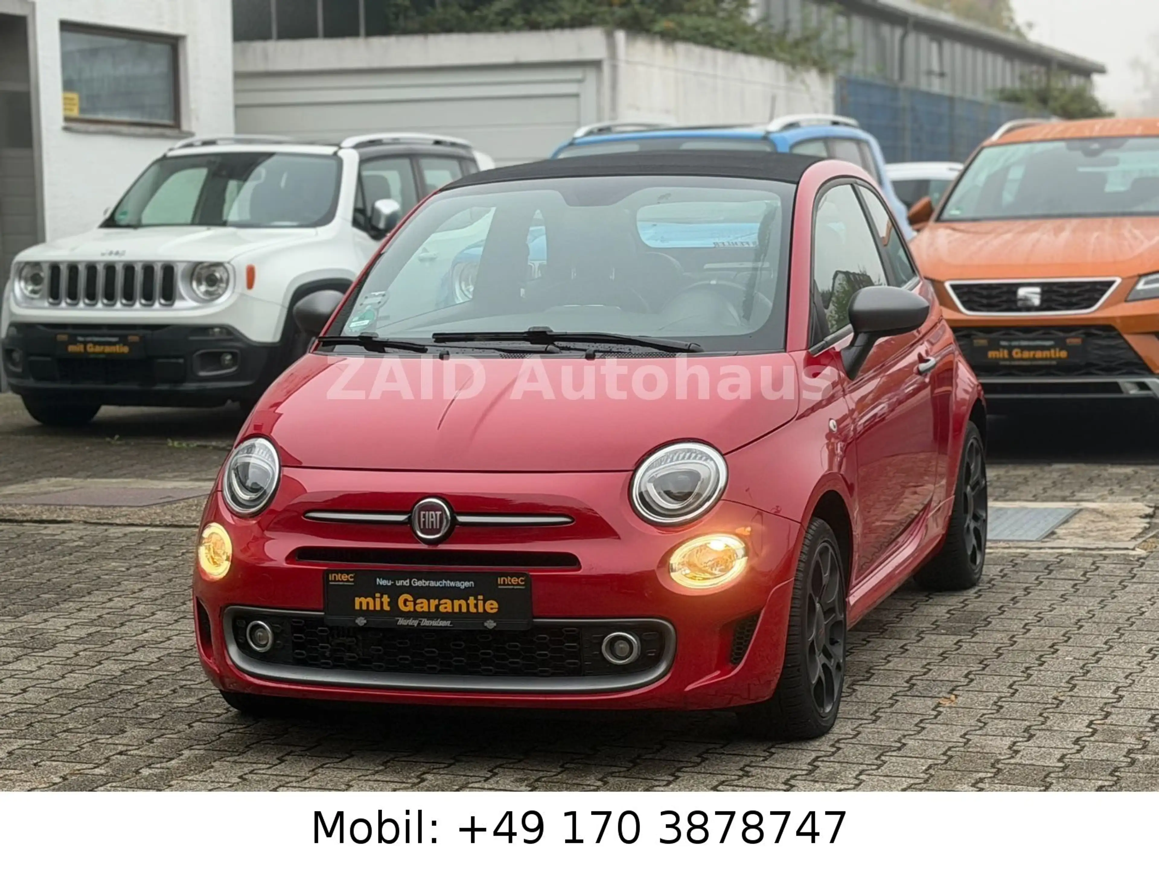 Fiat 500 500 S CABRIO*1HAND*LED*NAVI*PDC*33000KM