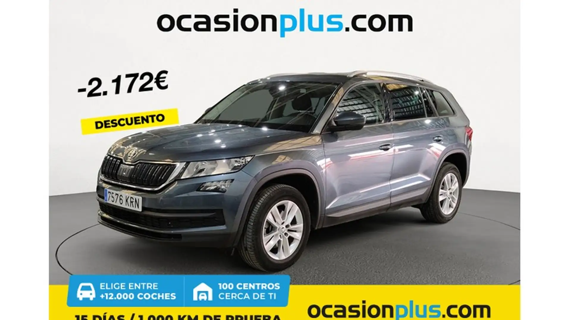 Skoda Kodiaq 2.0TDI AB tech Ambition 4x4 110kW Gris - 1