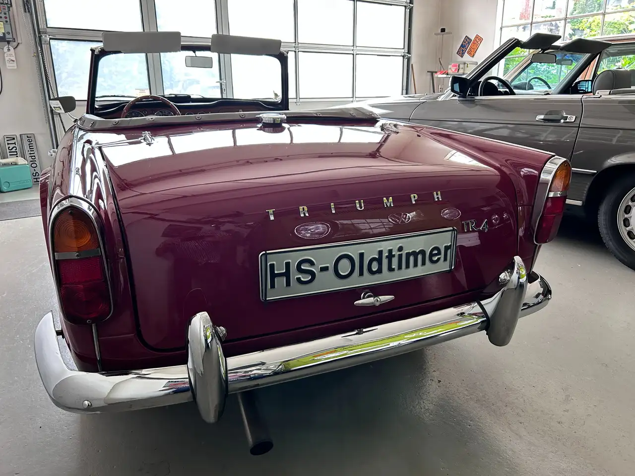 Triumph TR4 Cabriolet / Roadster aufwendig restauriert., foto 6