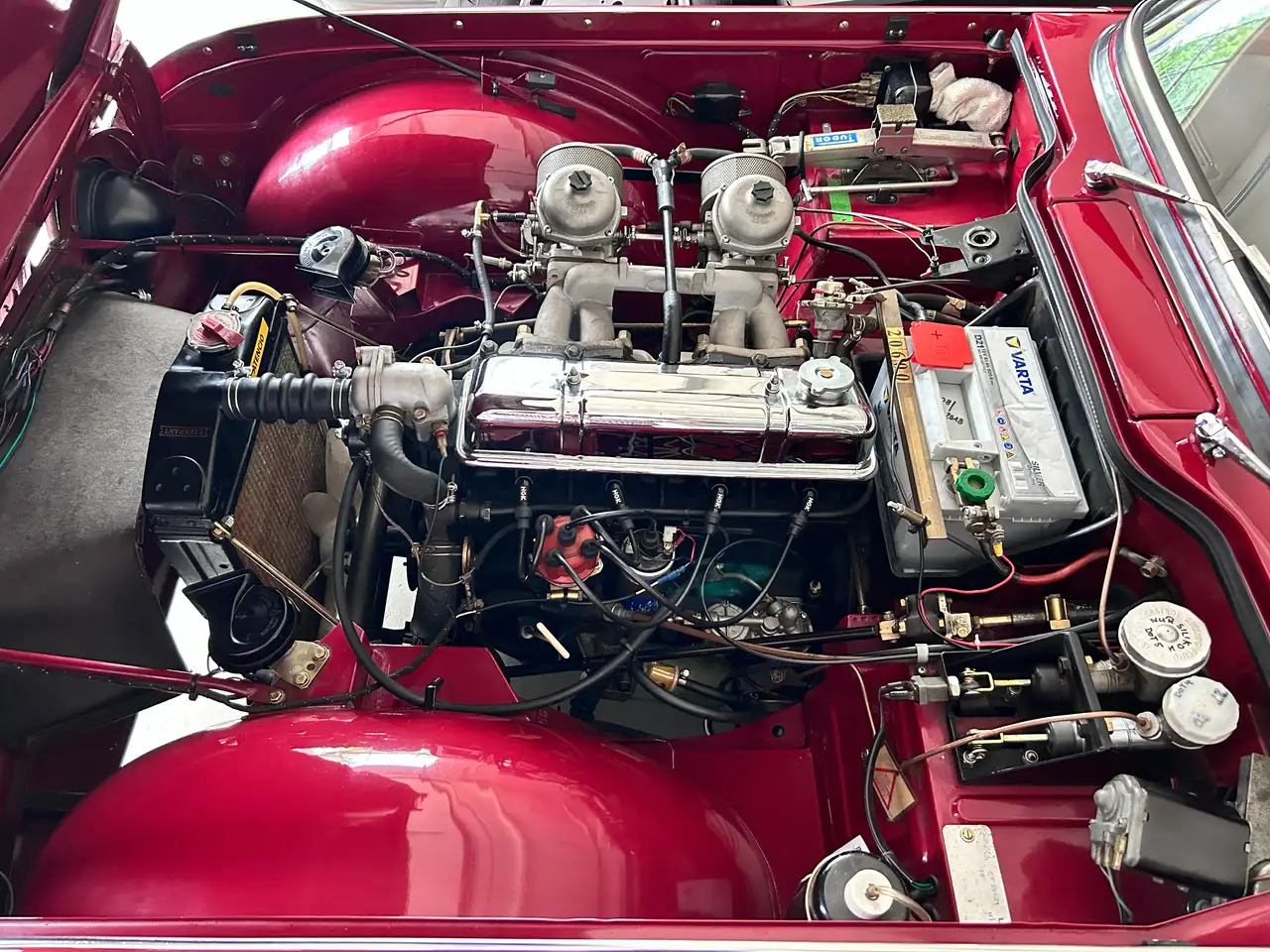 Triumph TR4 Cabriolet / Roadster aufwendig restauriert., foto 12