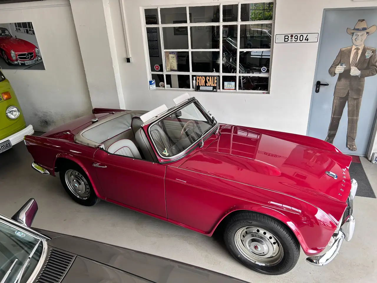 Triumph TR4 Cabriolet / Roadster aufwendig restauriert., foto 4
