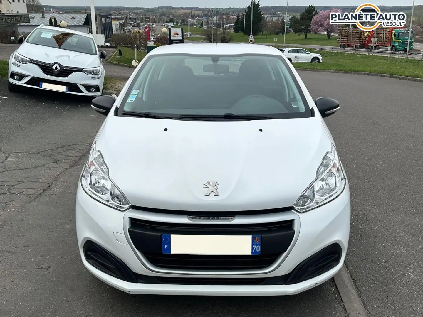Peugeot 208 1.6 BlueHDi - 75  Sté 2 places. TVA- 1 ére Main.Li Blanc - 2