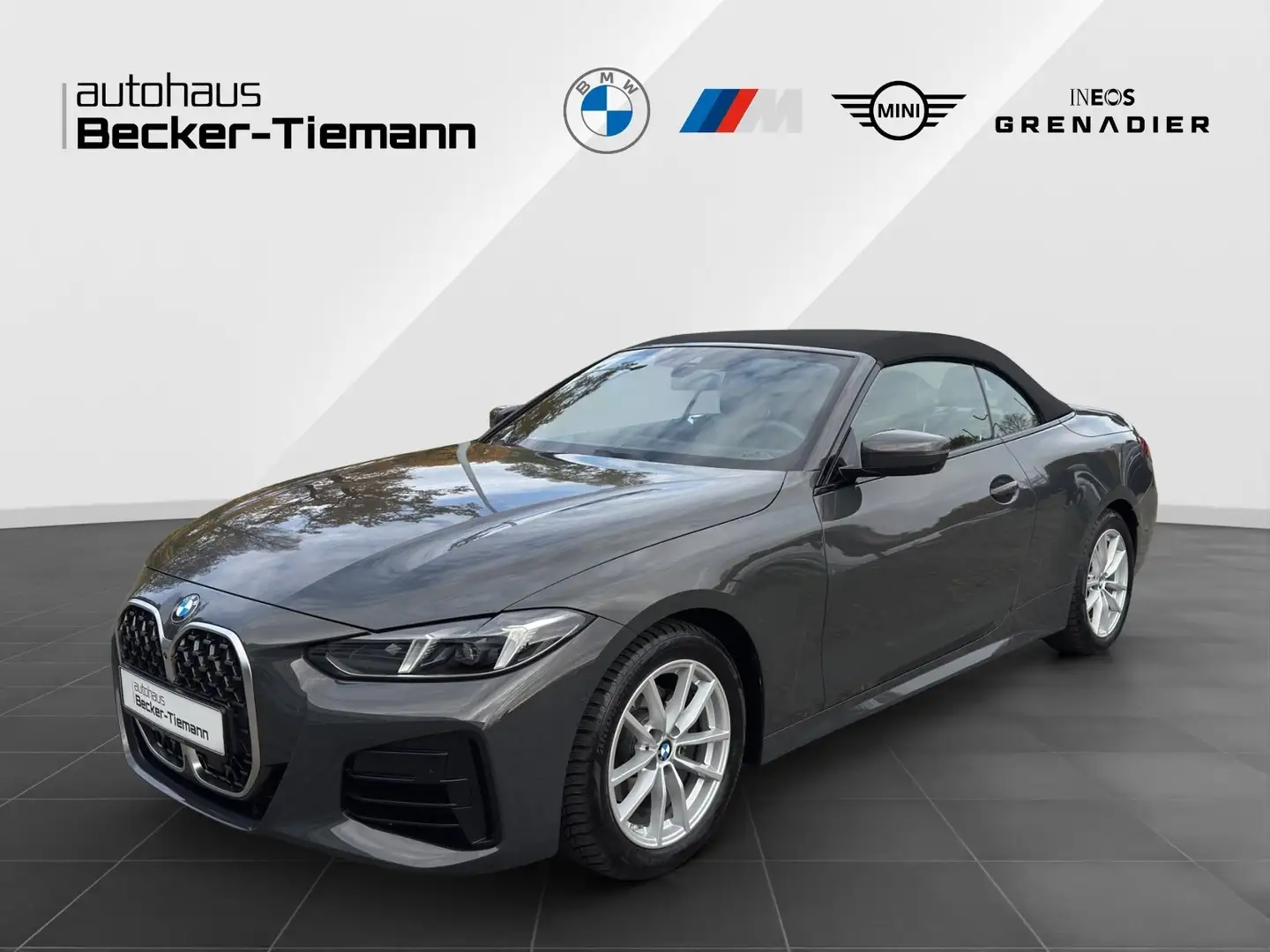 BMW 420 i Cabrio M Sport/LivePro/CarPlay/Driving/ACC/Parki Grau - 1