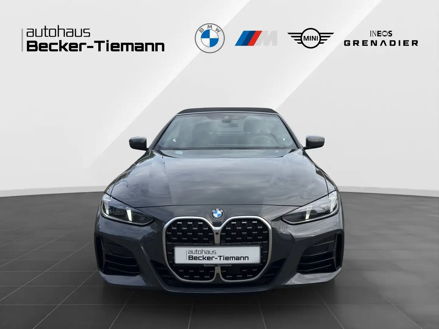 BMW 420 i Cabrio M Sport/LivePro/CarPlay/Driving/ACC/Parki Grau - 2