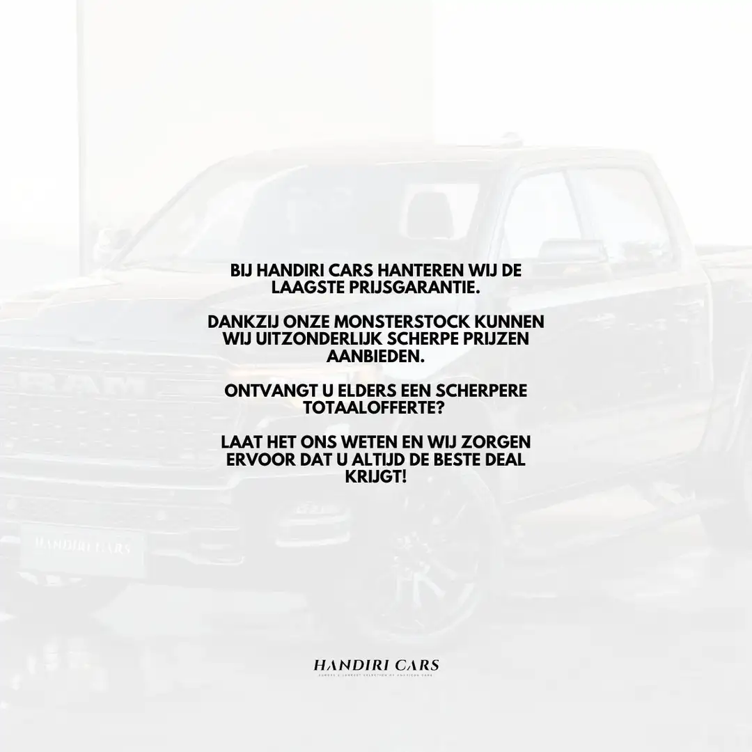 Dodge RAM 2025 LIMITED NIGHT 540 PK € 73500 -IN STOCK- Noir - 2