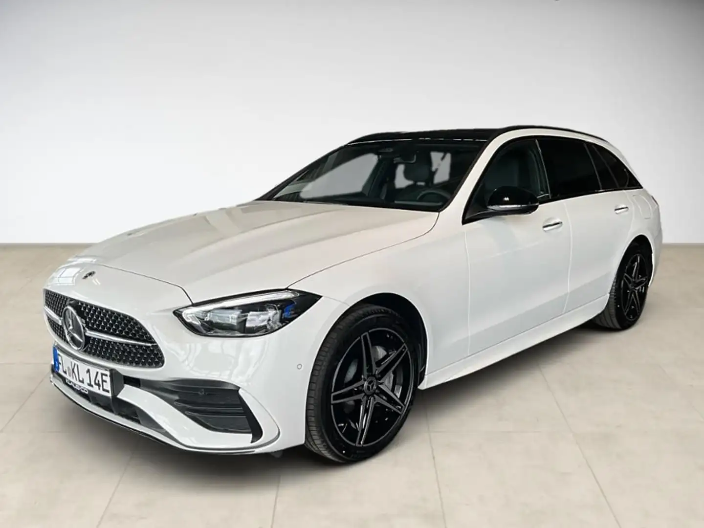 Mercedes-Benz C 300 de T AMG Pano Night SpurW S-Sitz W-Paket Weiß - 1