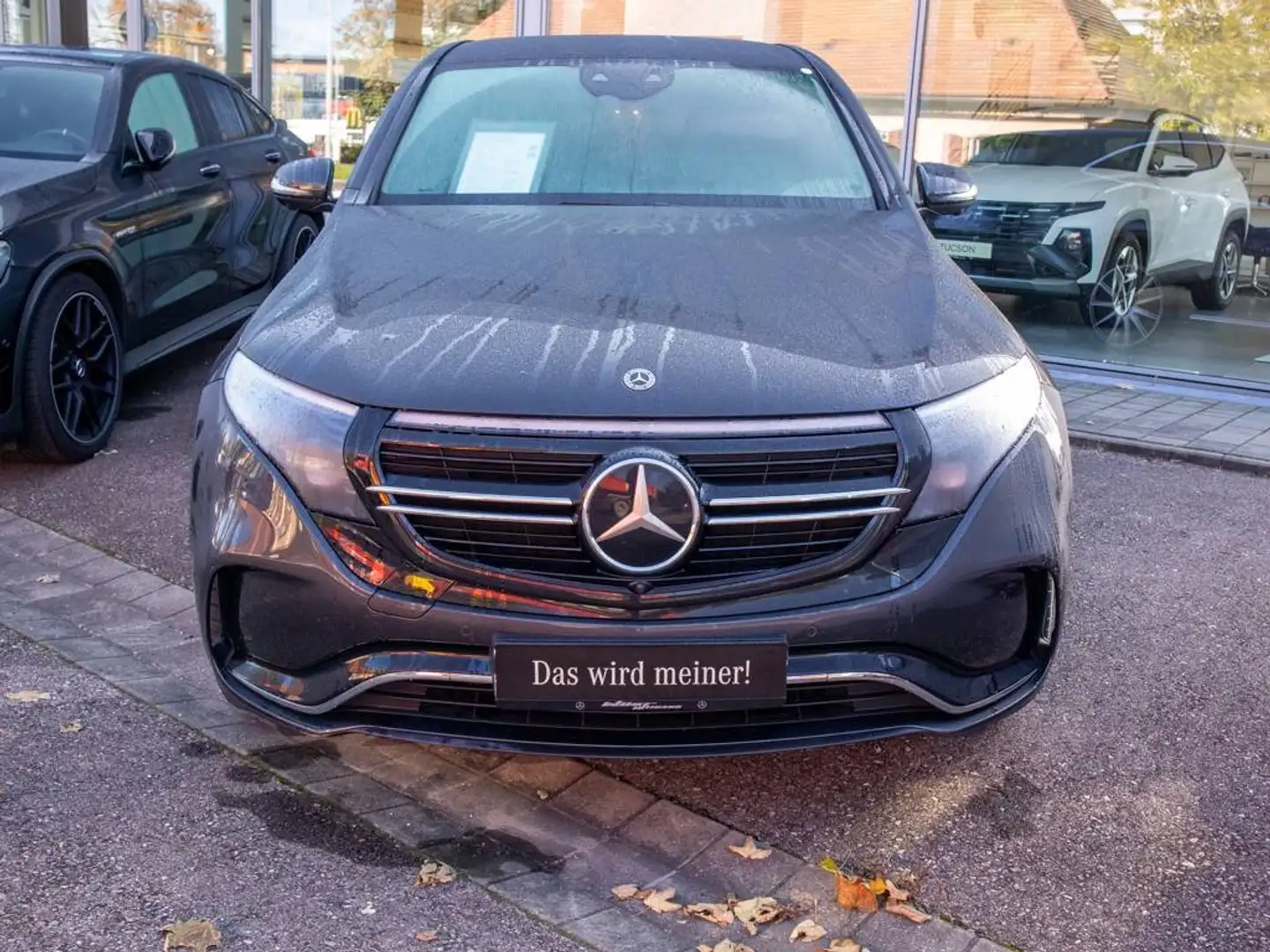 Mercedes-Benz EQC 400 4M AMG-Ext.+Distr.+AHK+360°+Burm.+Mem. Grau - 2