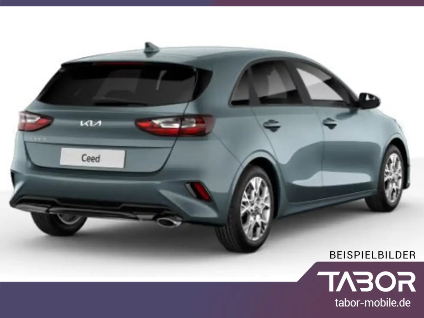 Kia Ceed / cee'd T-GDI 140 LED Klimaaut Nav SHZ LM KomfortP Gris - 2