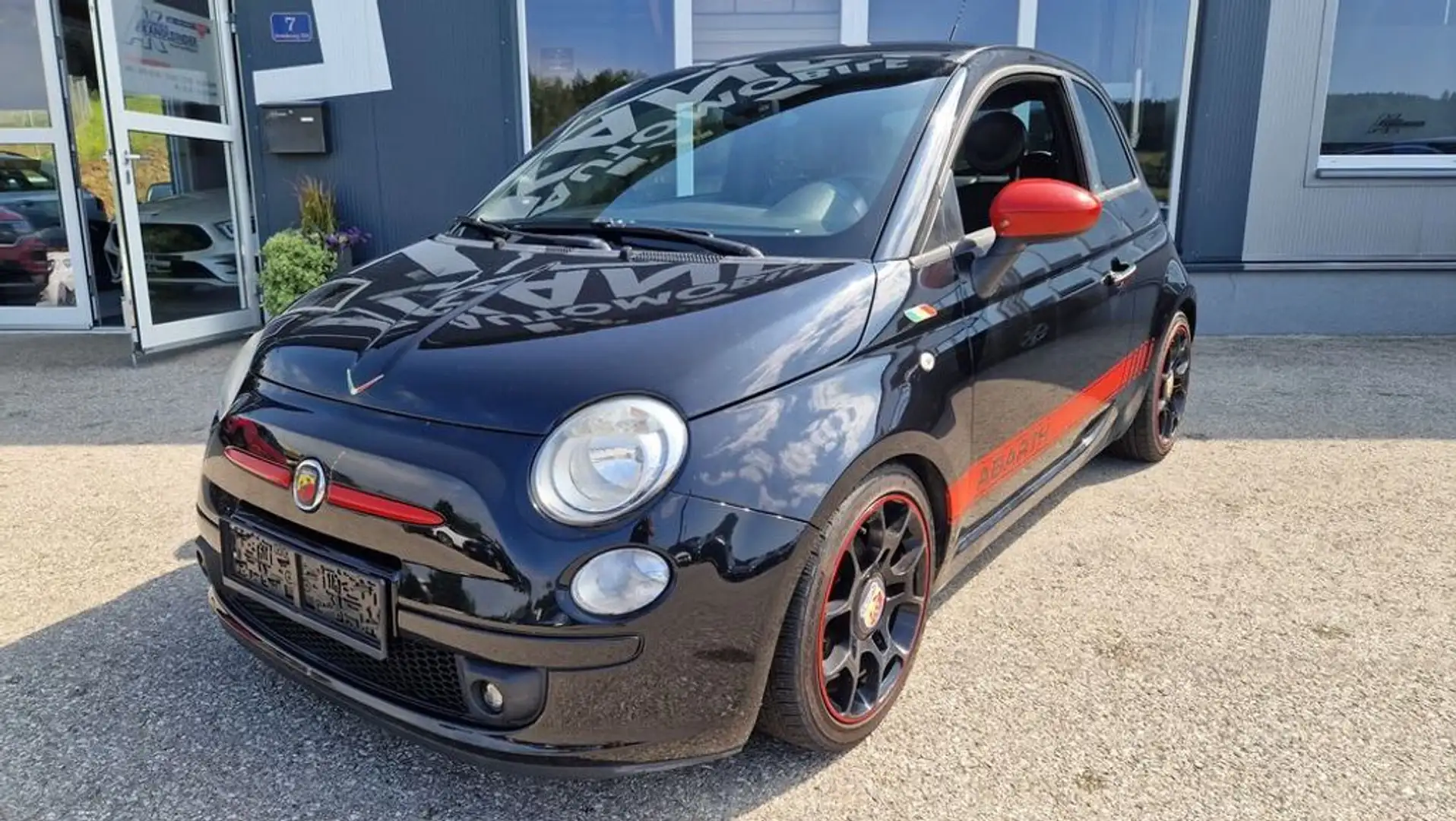 Fiat 500 TwinAir Turbo Schwarz - 1