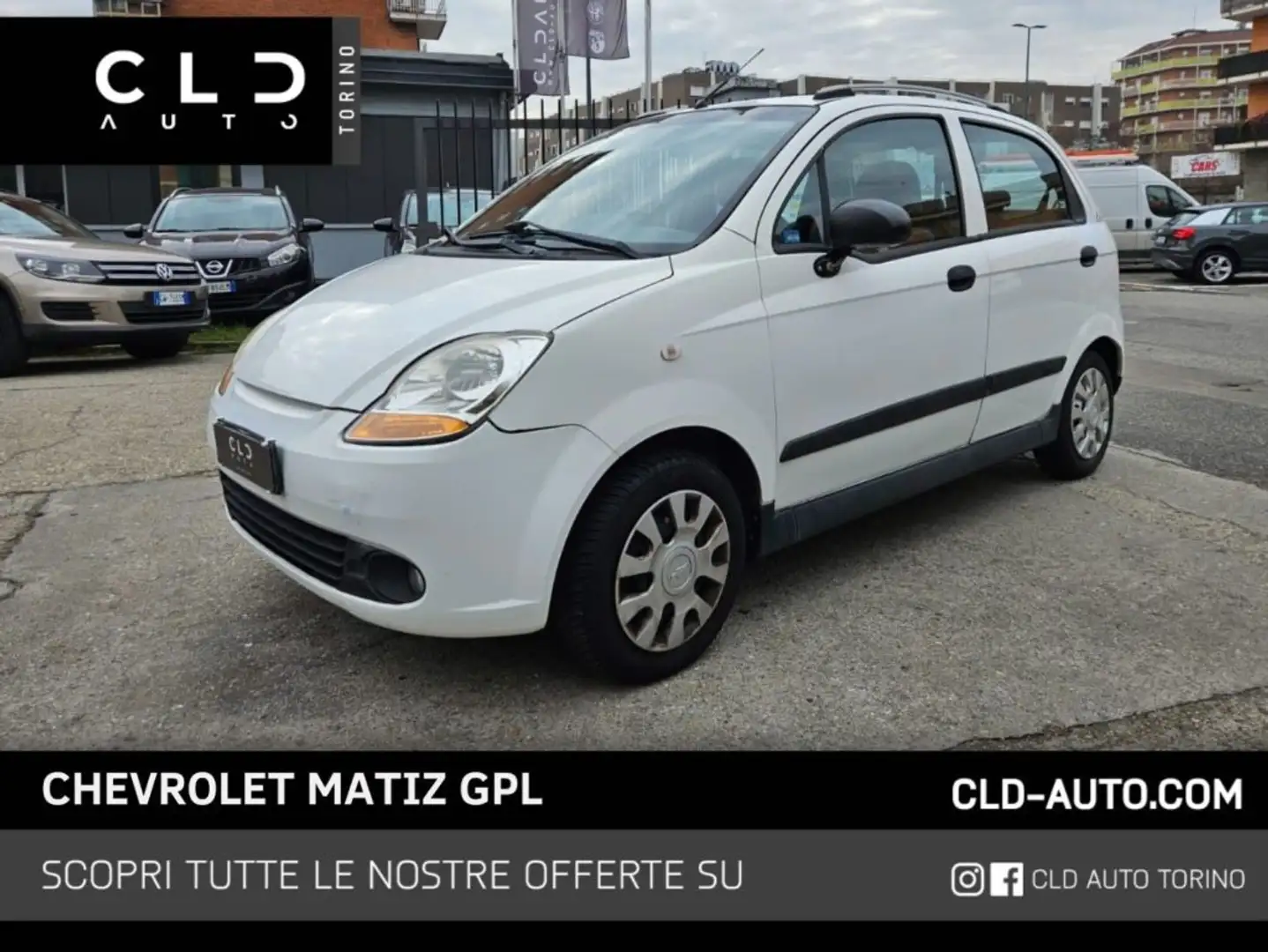 Chevrolet Matiz 800 GPL Eco Logic Bianco - 1