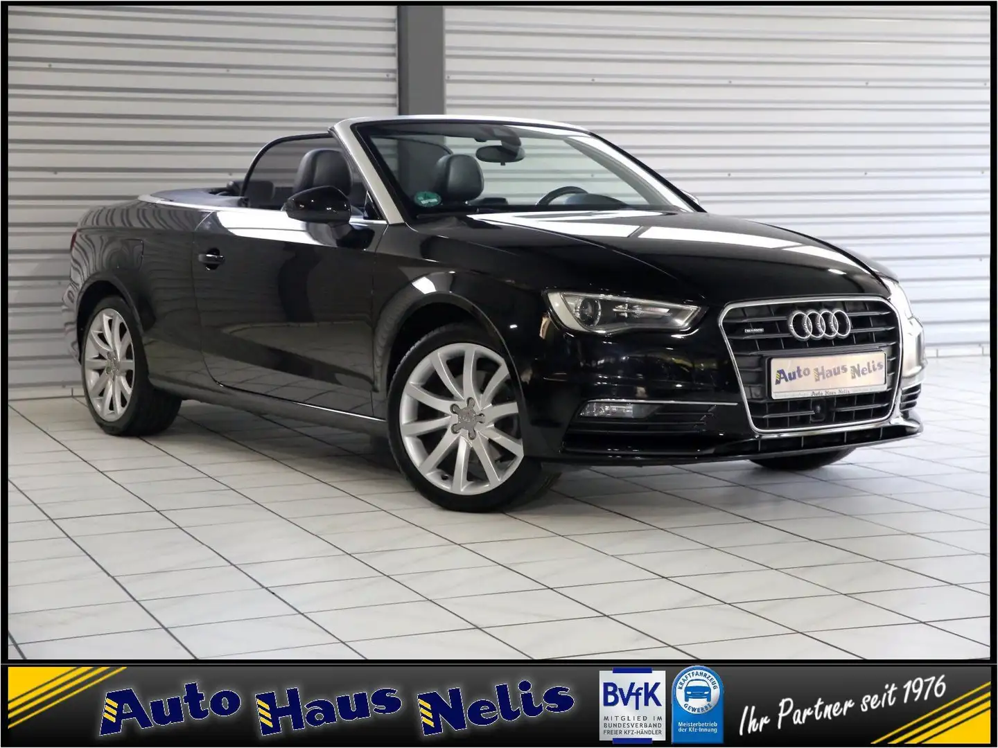 Audi A3 2,0 TDI Cabrio Ambiente quattro Akustik-Verd. Schwarz - 1