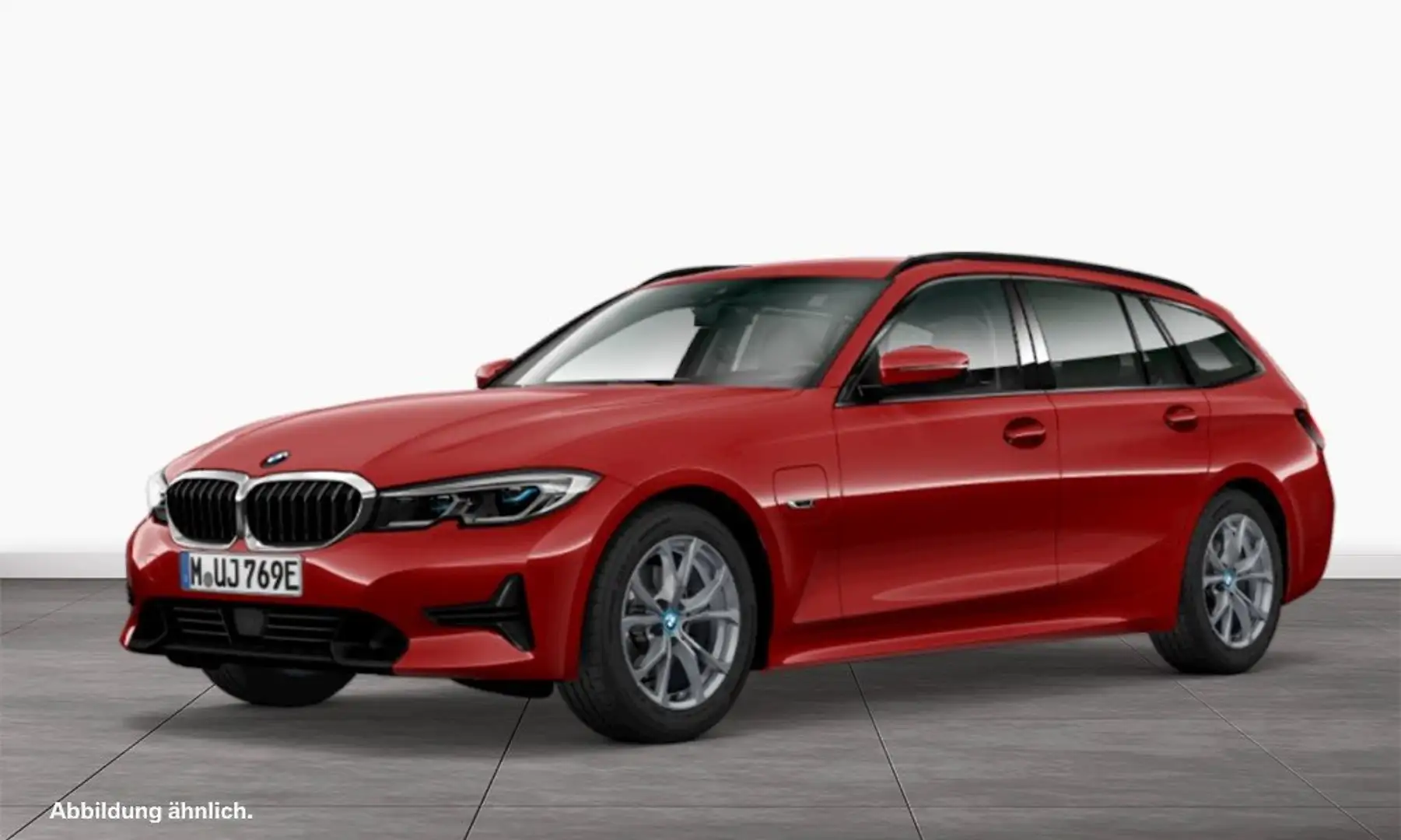 BMW 330 e xDrive Touring Sport Line Head-Up HiFi DAB Rosso - 1