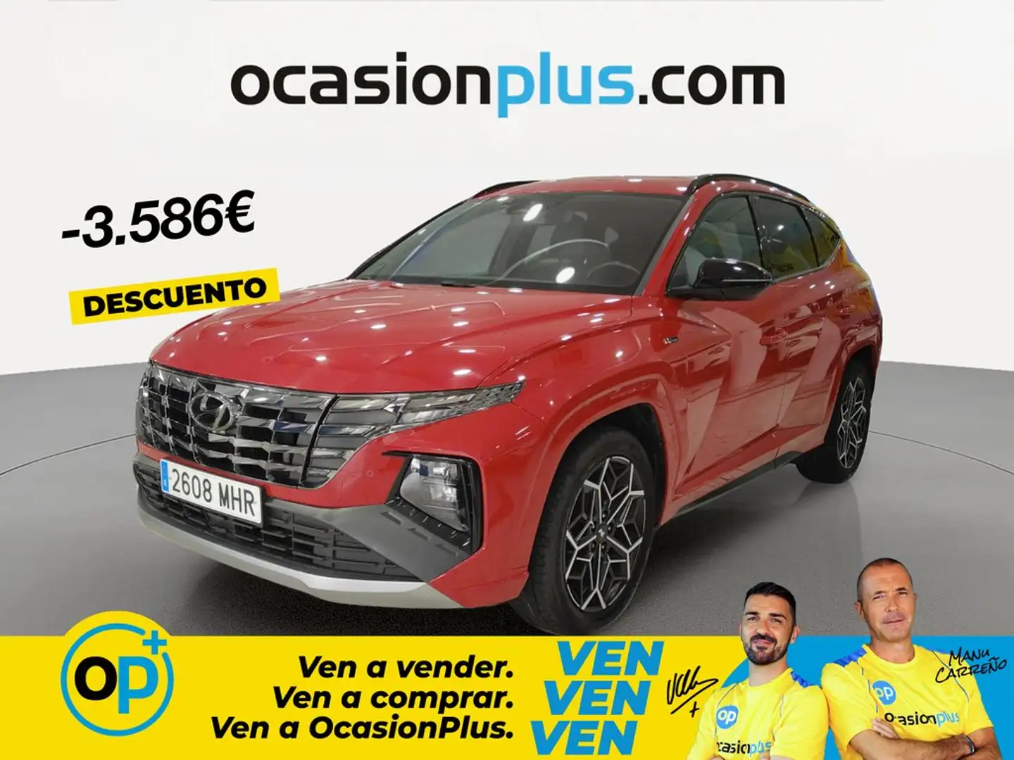 Hyundai TUCSON 1.6 TGDI Nline 30 Aniversario 4x2 Rojo - 1