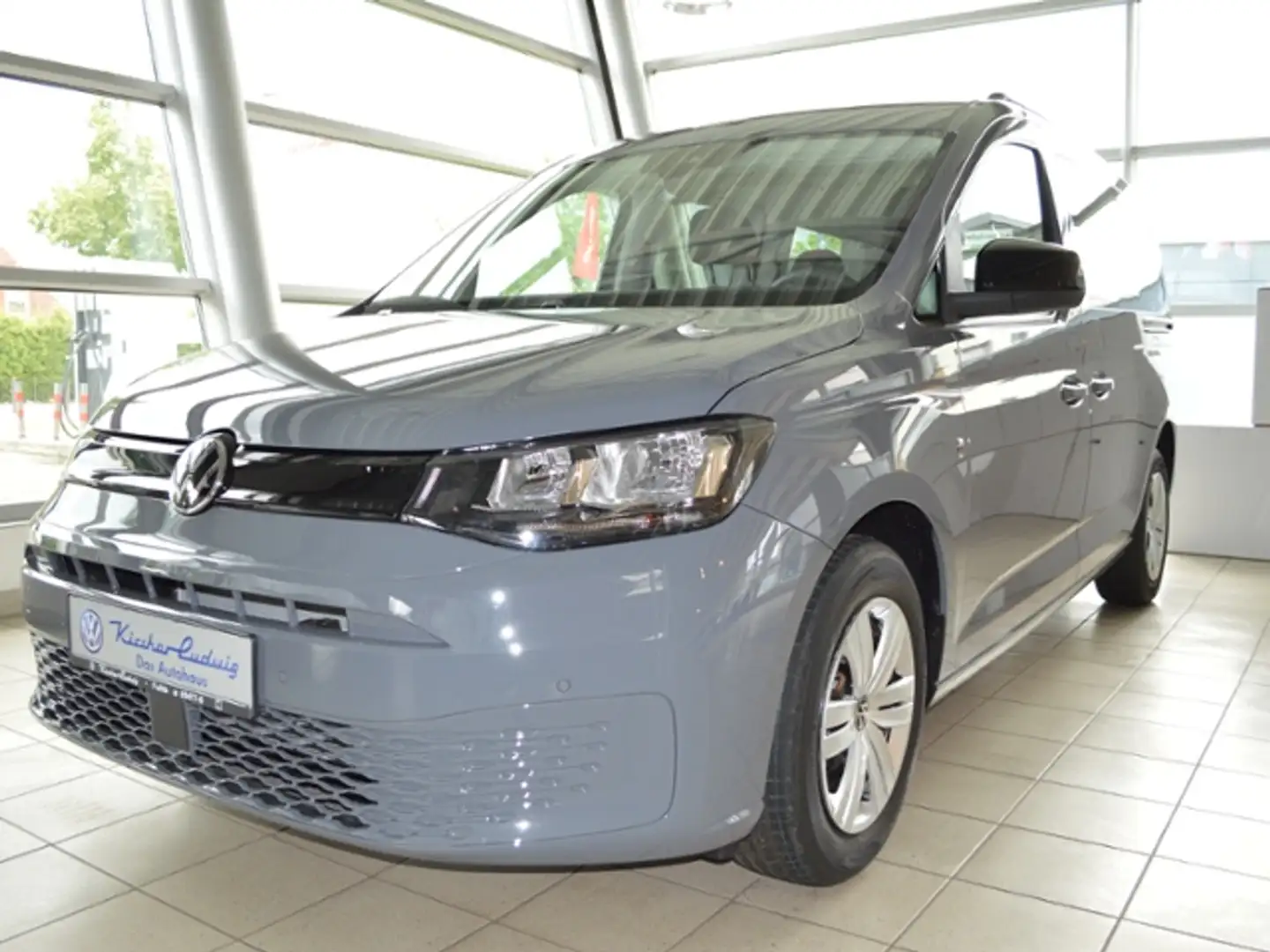 Volkswagen Caddy 2.0 TDI 7-Sitzer Kamera App C. SHZ KLIMA Grau - 2