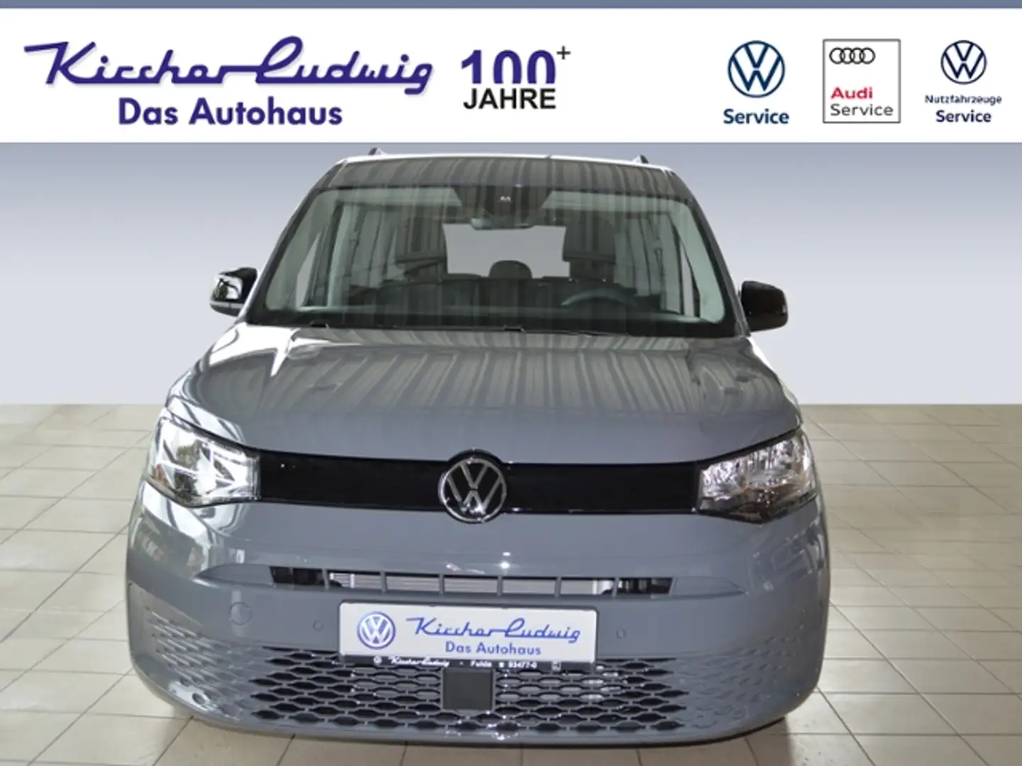 Volkswagen Caddy 2.0 TDI 7-Sitzer Kamera App C. SHZ KLIMA Grau - 1